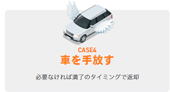 【CASE4】車を手放す